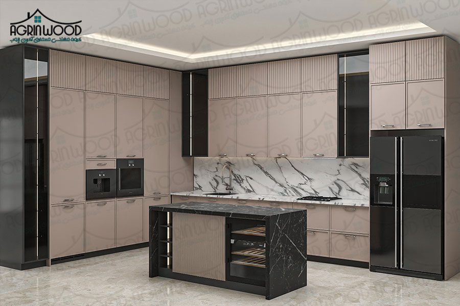 کابینت پست مدرن یا کابینت نئوکلاسیک | تبدیل کلاسیک به مدرن