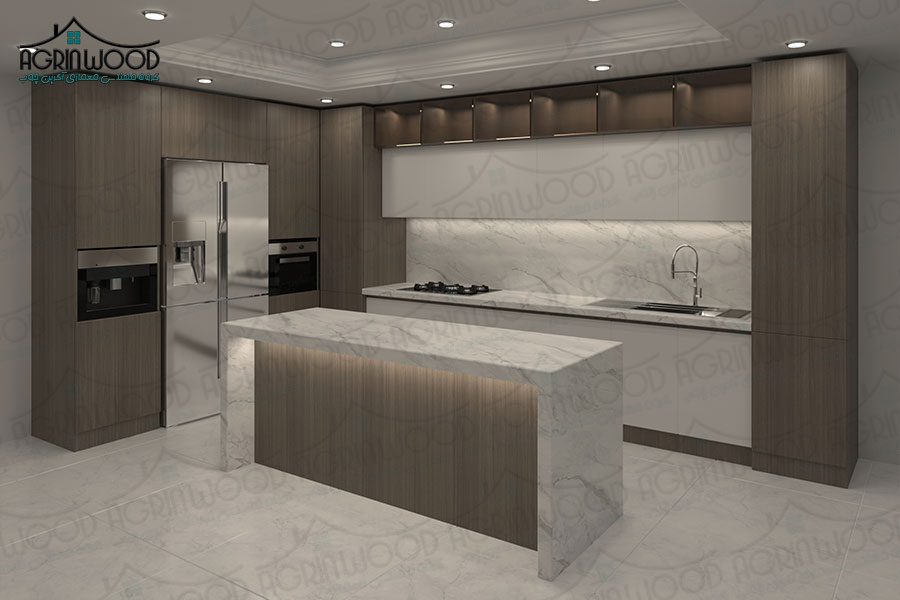 مدل جدید آشپزخانه سفید