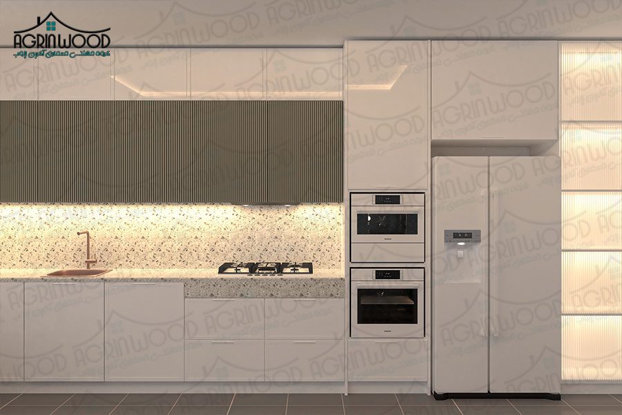 مدل جدید آشپزخانه سفید