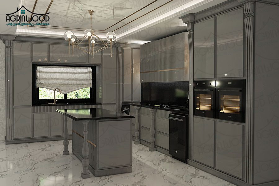 مدل کابینت آشپزخانه انزو