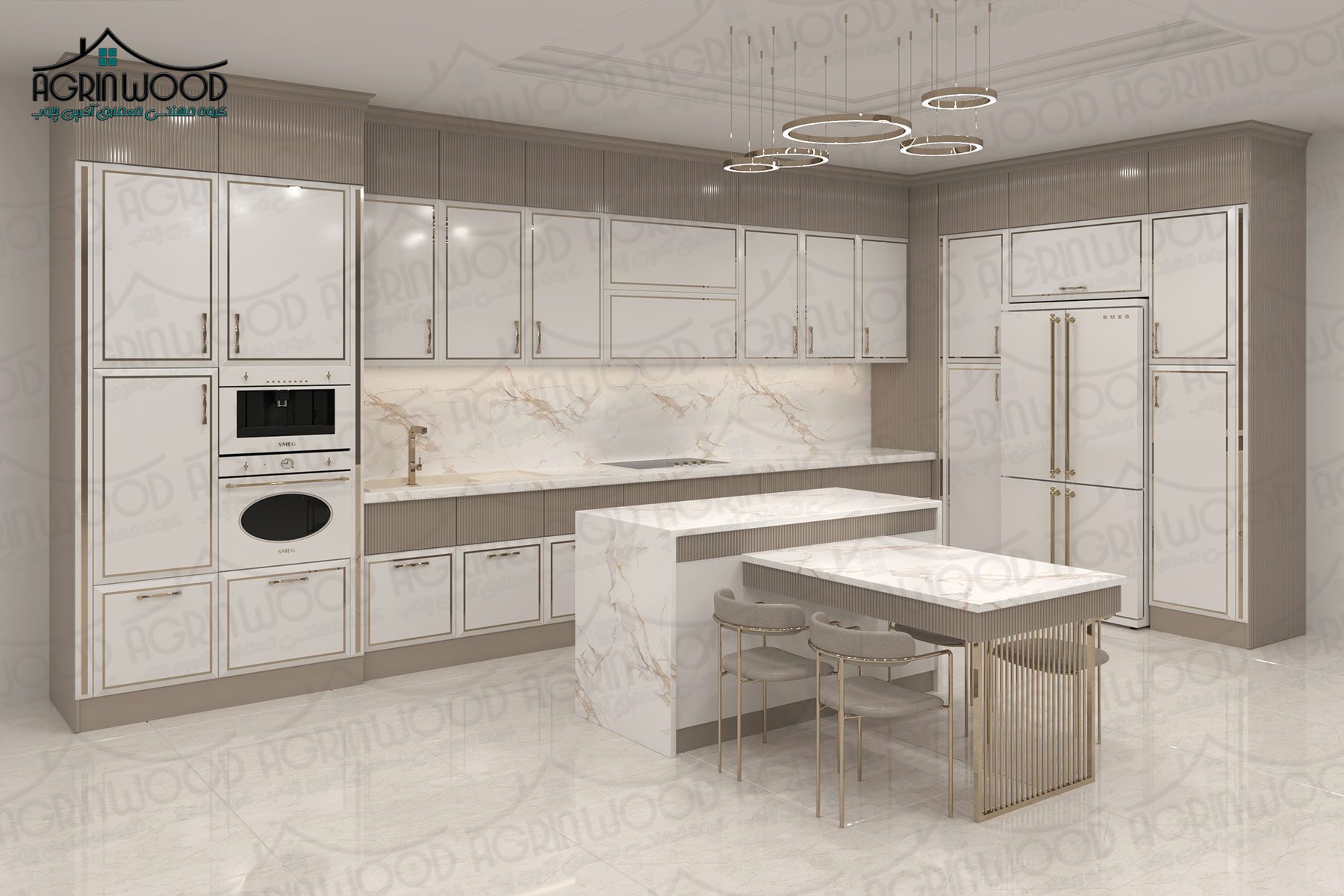 کابینت جدید لاکچری