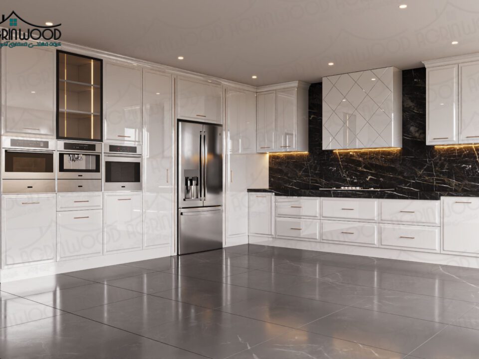 انواع مدل کابینت جدید سفید