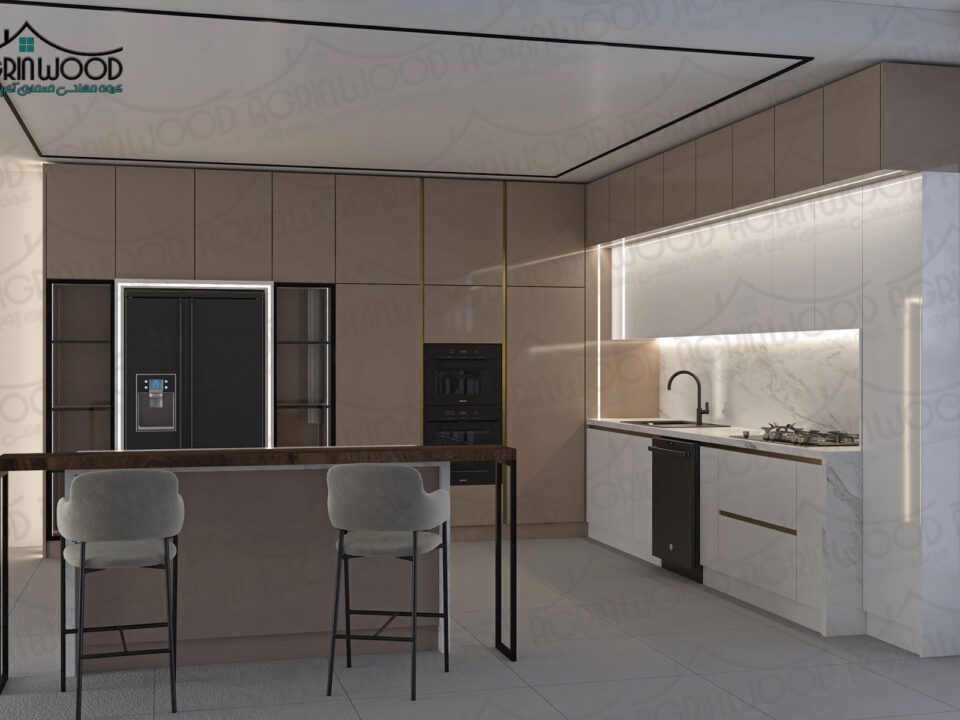 کابینت جدید پلکانی