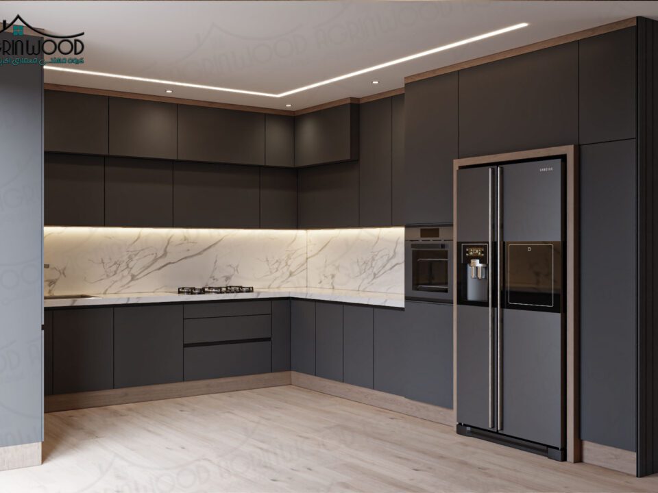 عکس کابینت پله ای
