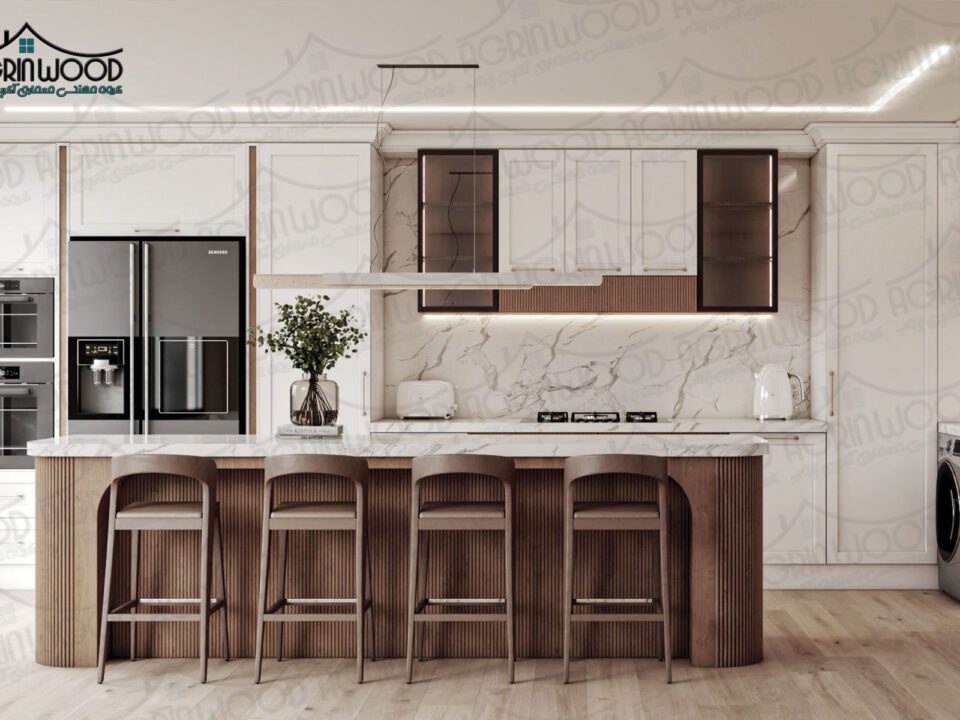 طراحی شیک کابینت جدید
