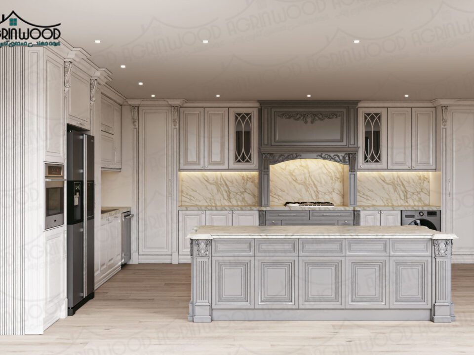 کابینت ممبران دو رنگ