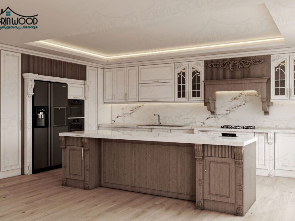 رنگ شیک کابینت آشپزخانه