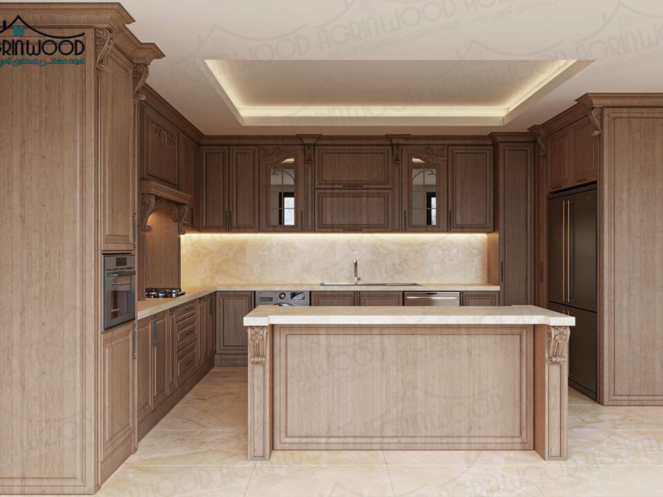 کابینت چوب ترکیبی