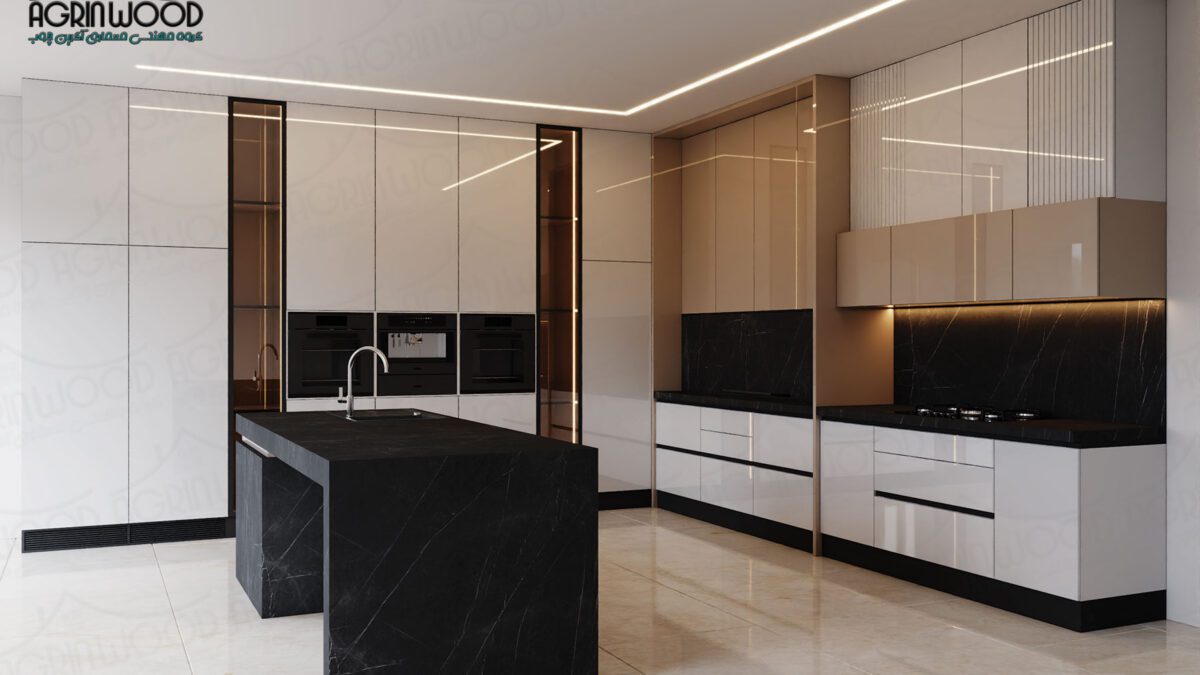 کابینت کرم های گلاس