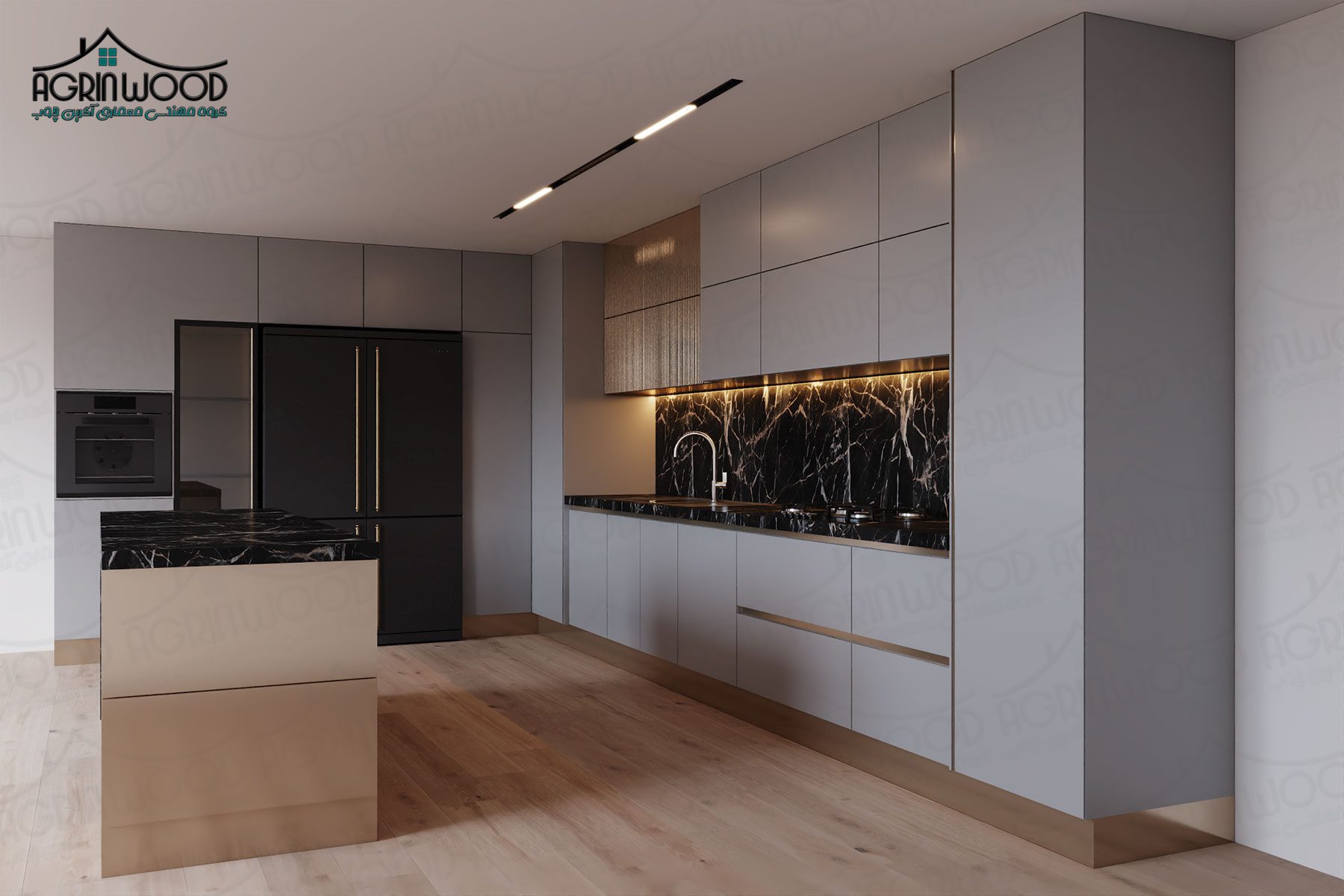 طرح جدید کابینت مینیمال