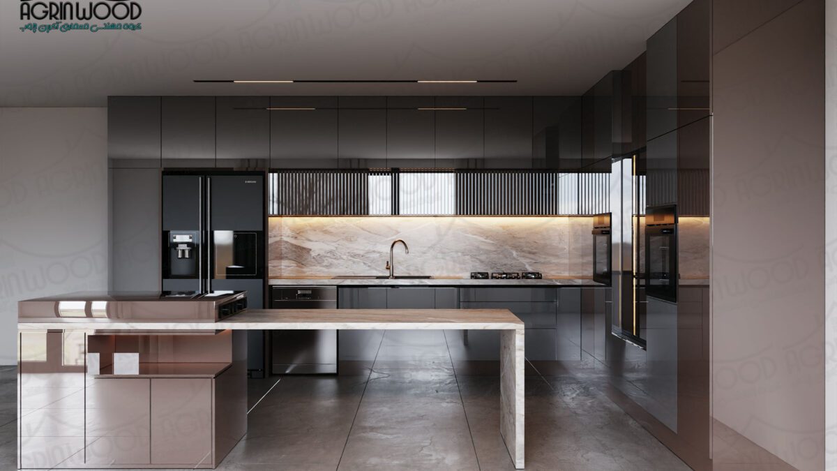 طرح کابینت مدرن طوسی