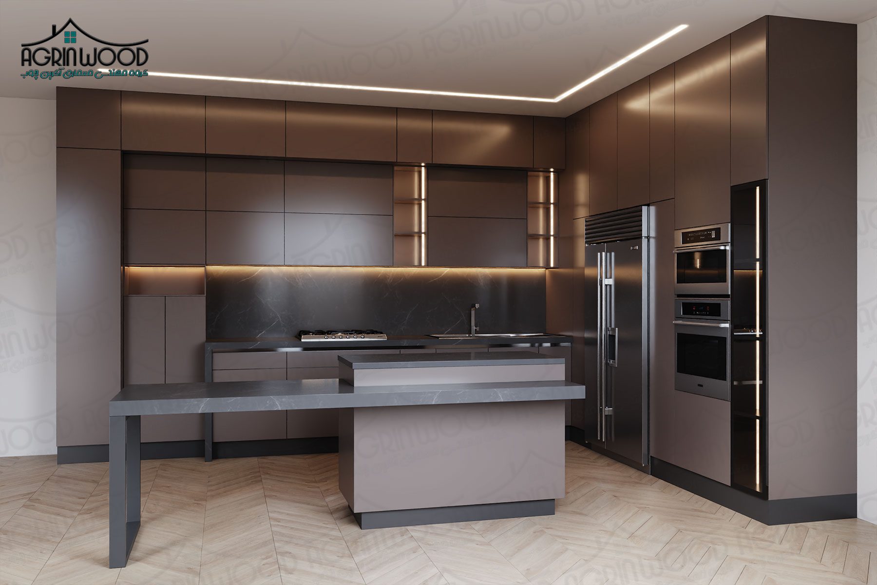 انواع کابینت ام دی اف جدید