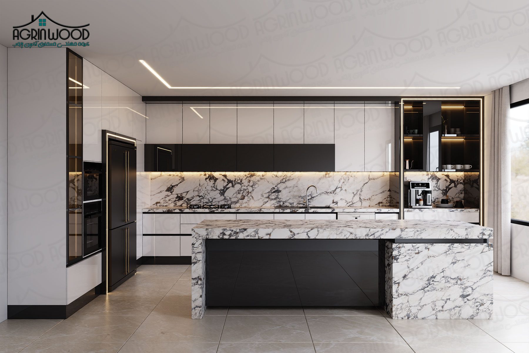 کافی بار کابینت