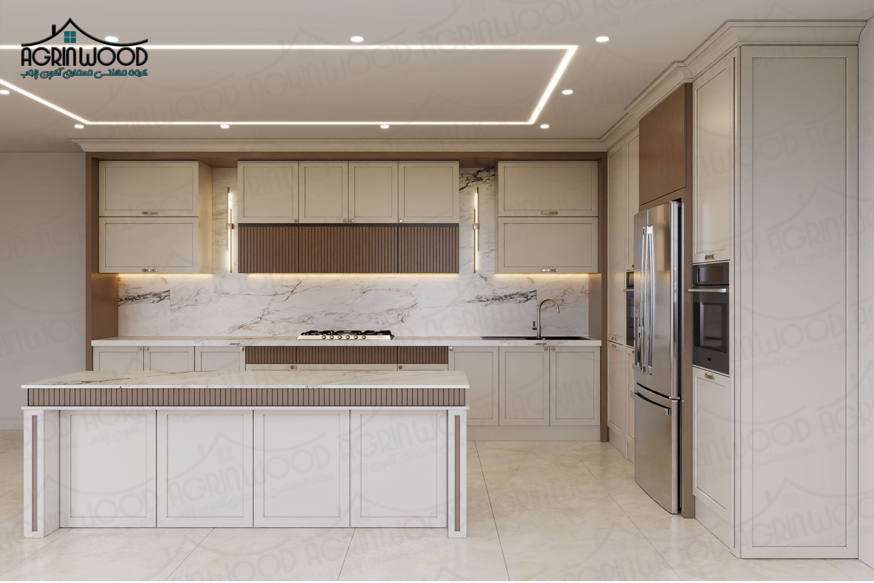 تفاوت کابینت نئوکلاسیک و ممبران