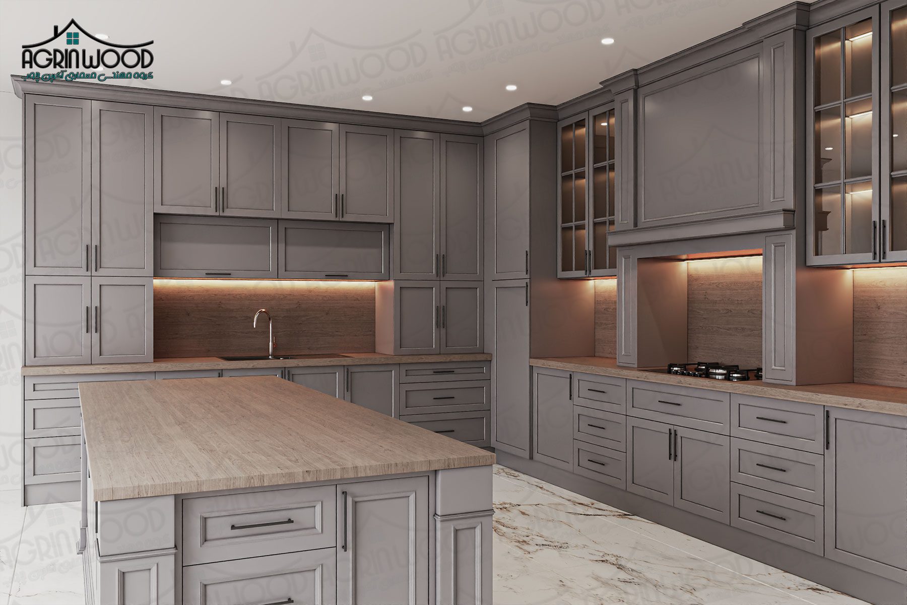 کابینت پلی اورتان ترکیبی