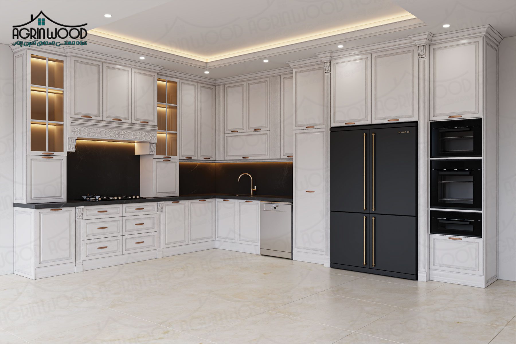 جدیدترین کابینت ممبران سفید جدیدترین کابینت ممبران سفید