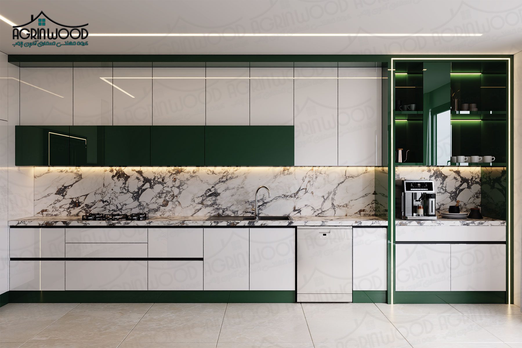 کافی بار کابینت مدرن