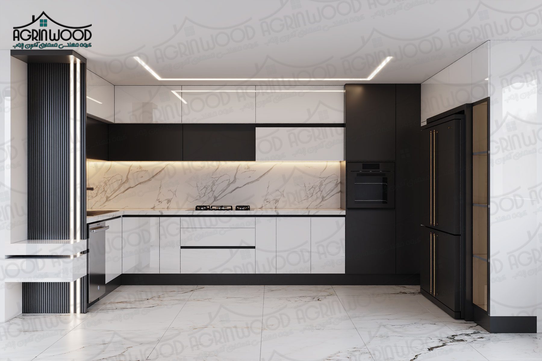 تفاوت کابینت مدرن و نئوکلاسیک تفاوت کابینت مدرن و نئوکلاسیک