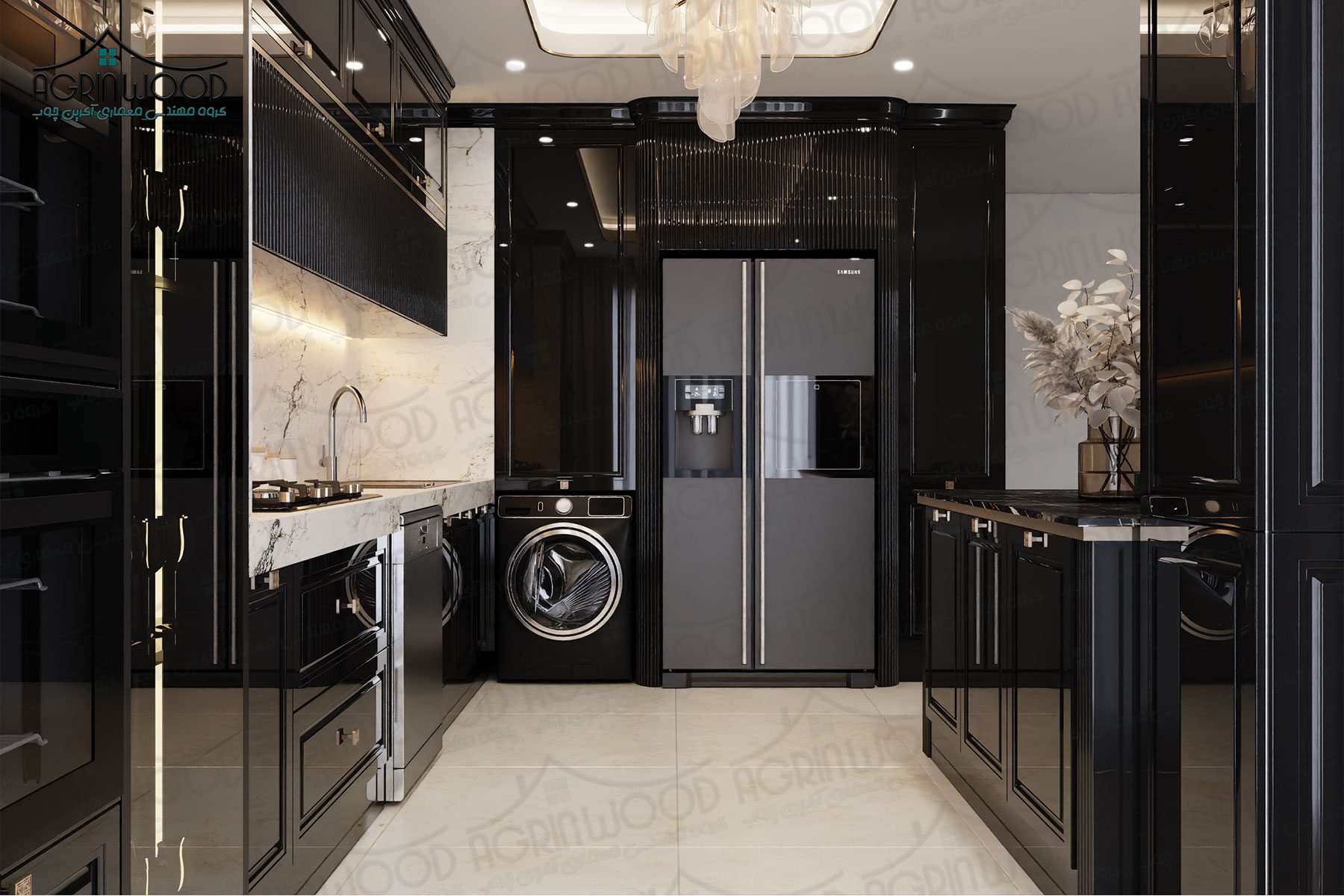 کابینت پلی اورتان ترکیبی