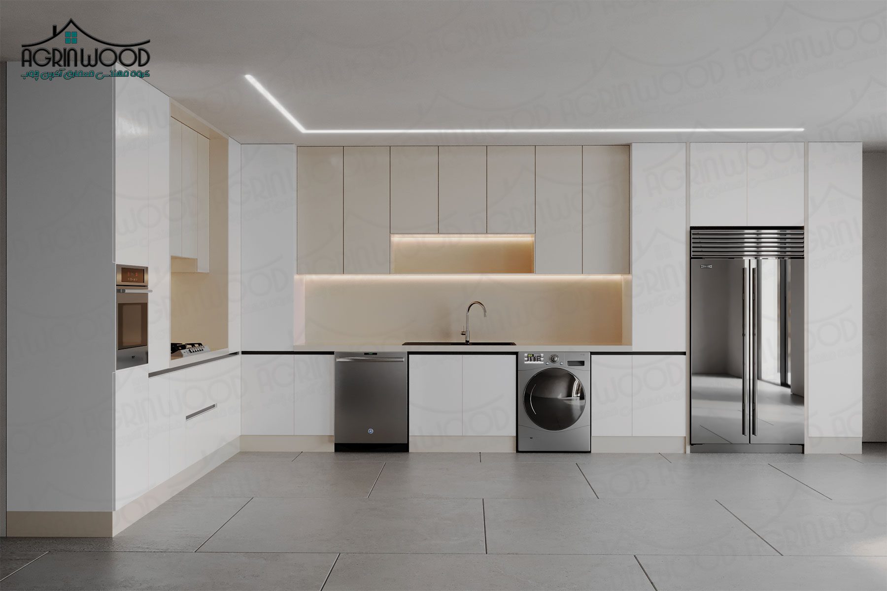 بهترین ترکیب رنگ کابینت مدرن بهترین ترکیب رنگ کابینت مدرن