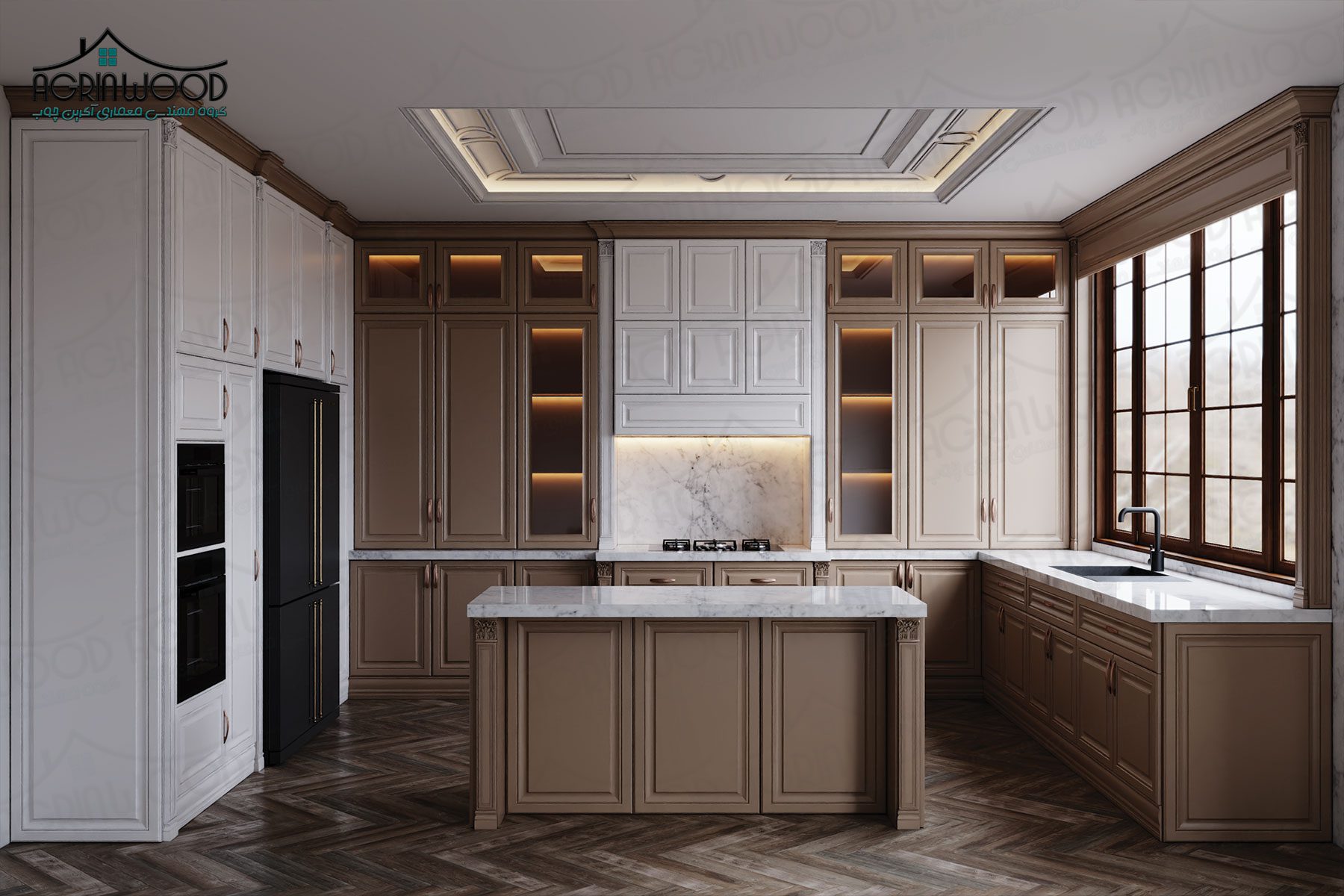 طرح جدید کابینت وکیوم