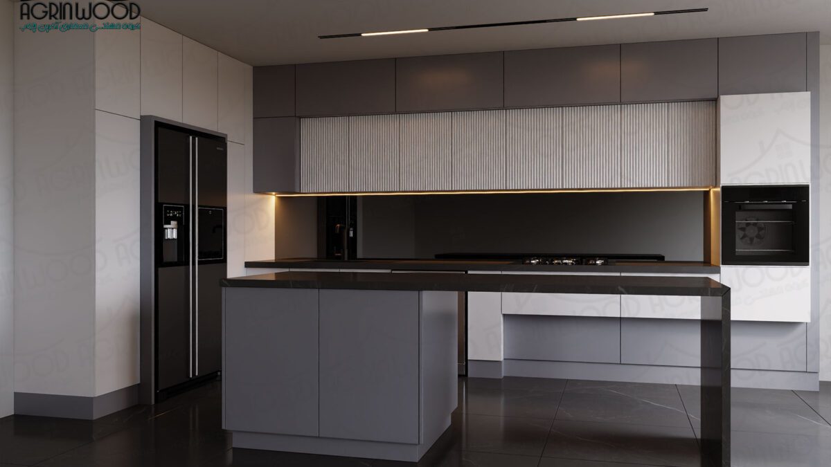 جدیدترین مدل کابینت آشپزخانه ام دی اف