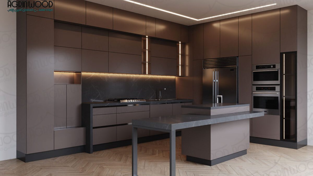 جدیدترین کابینت مینیمال طوسی