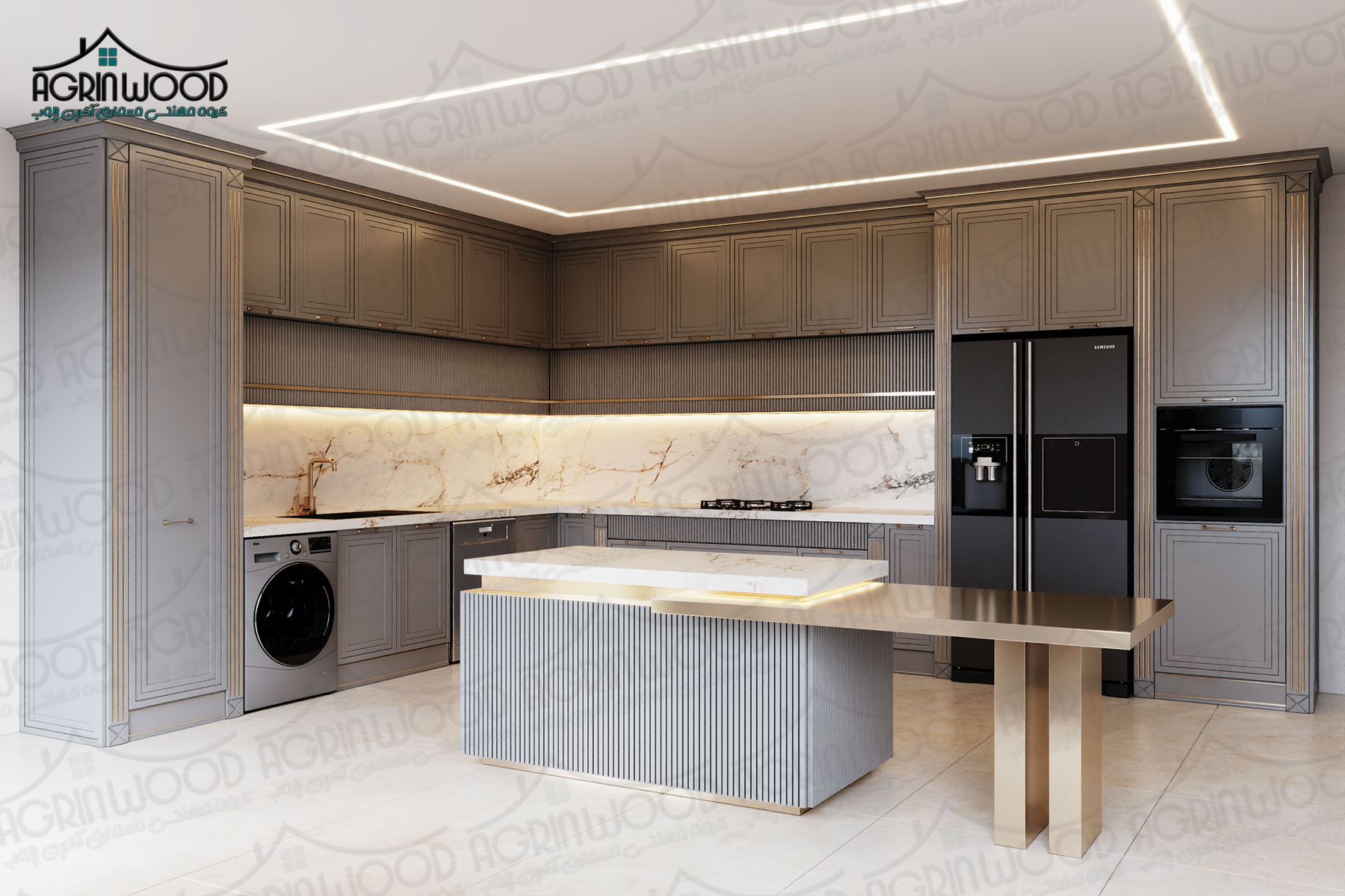 تفاوت کابینت مدرن و نئوکلاسیک