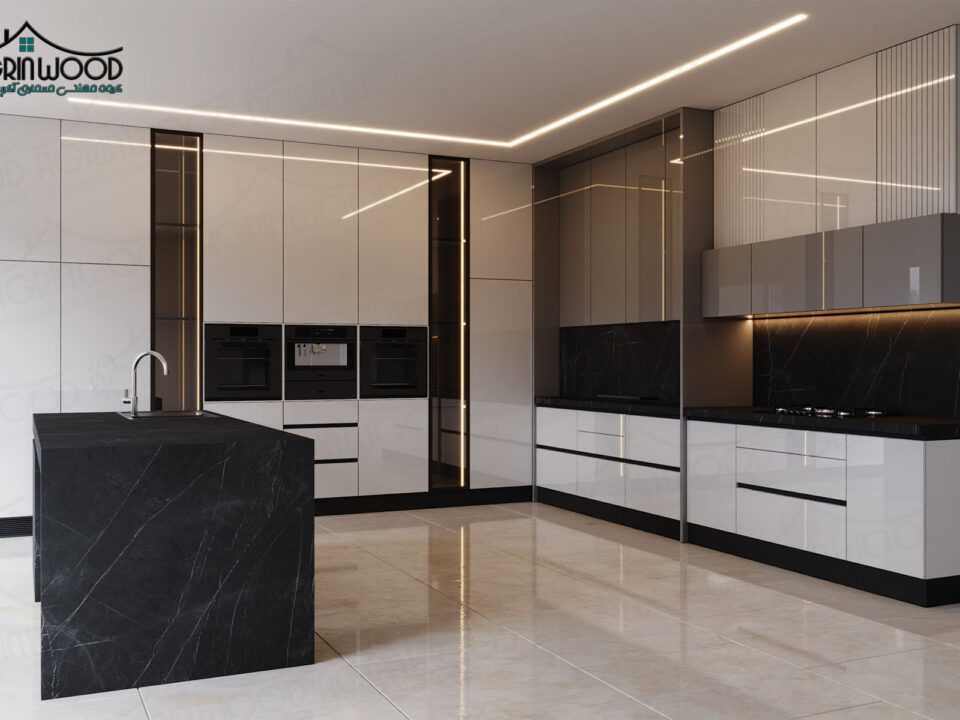 کابینت های گلاس مات یا براق