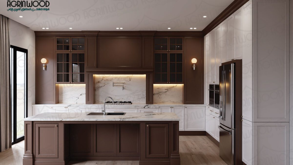 جدیدترین طرح‌ کابینت نئوکلاسیک