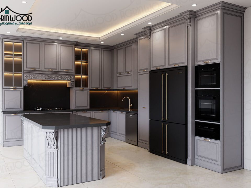 کابینت وکیوم کلاسیک ساده