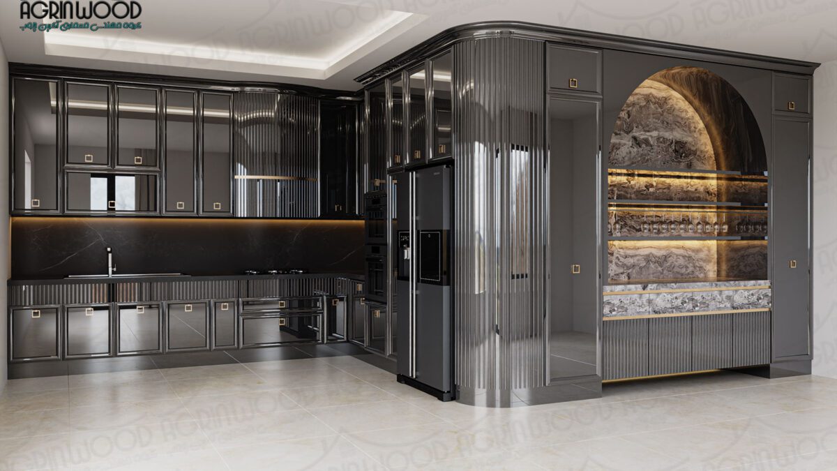 کابینت پلی اورتان براق