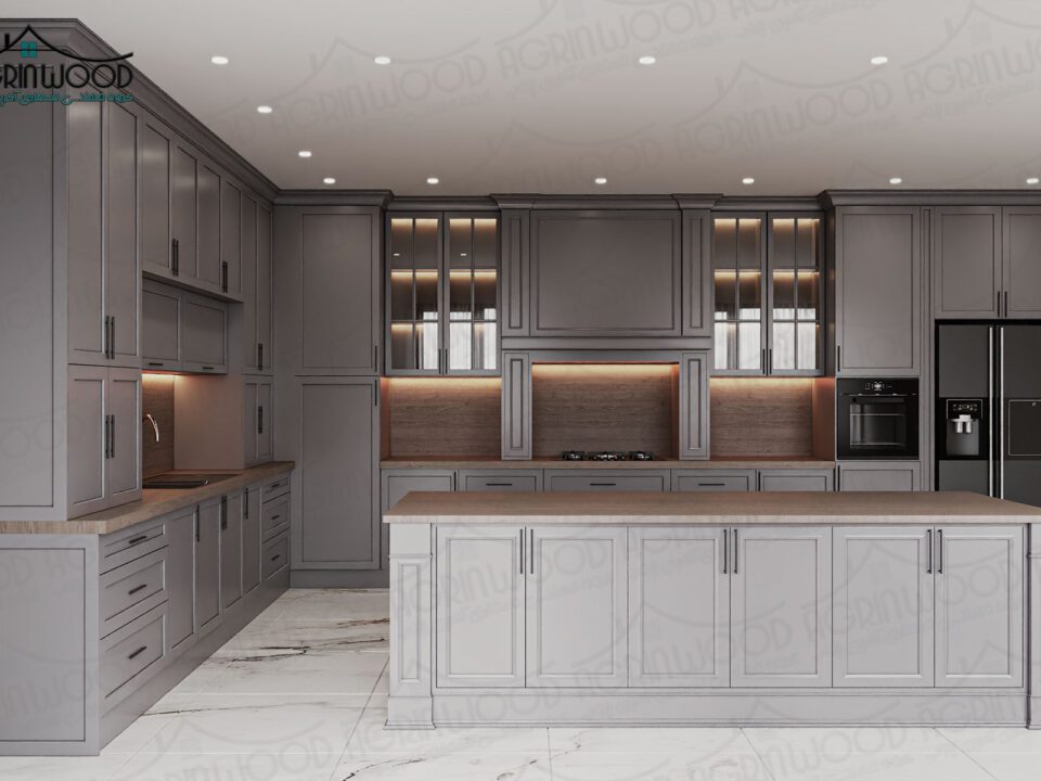 کابینت وکیوم نئوکلاسیک ساده
