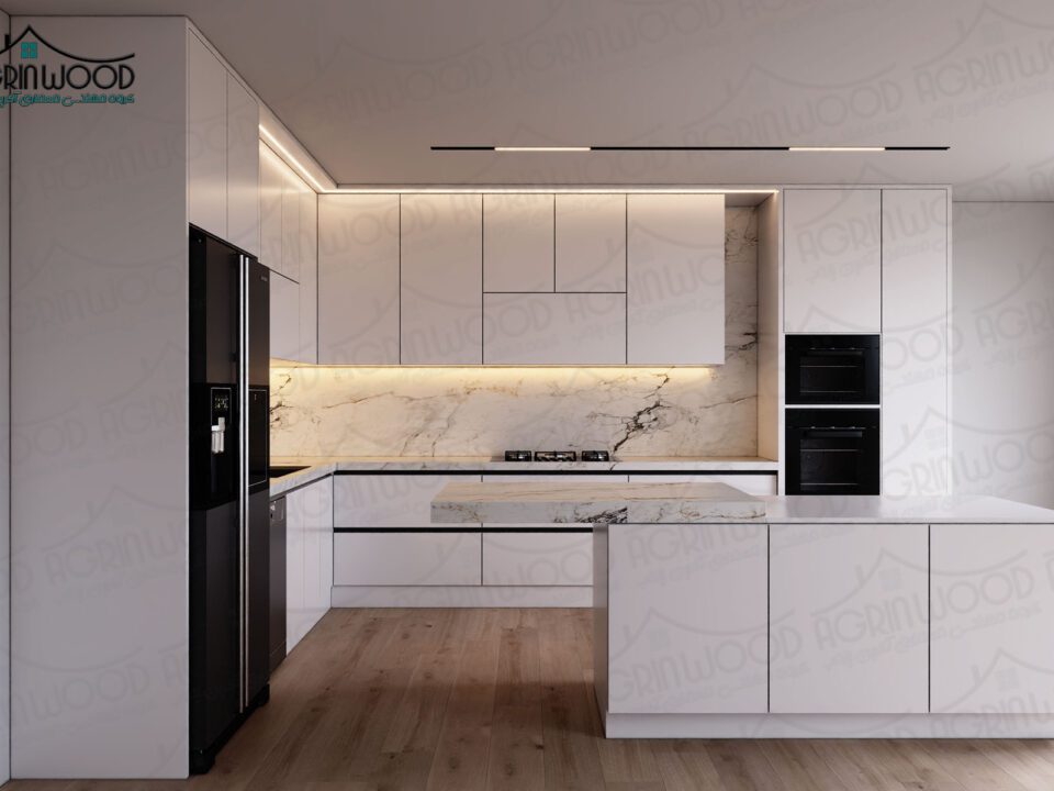 جدیدترین کابینت مینیمال سفید