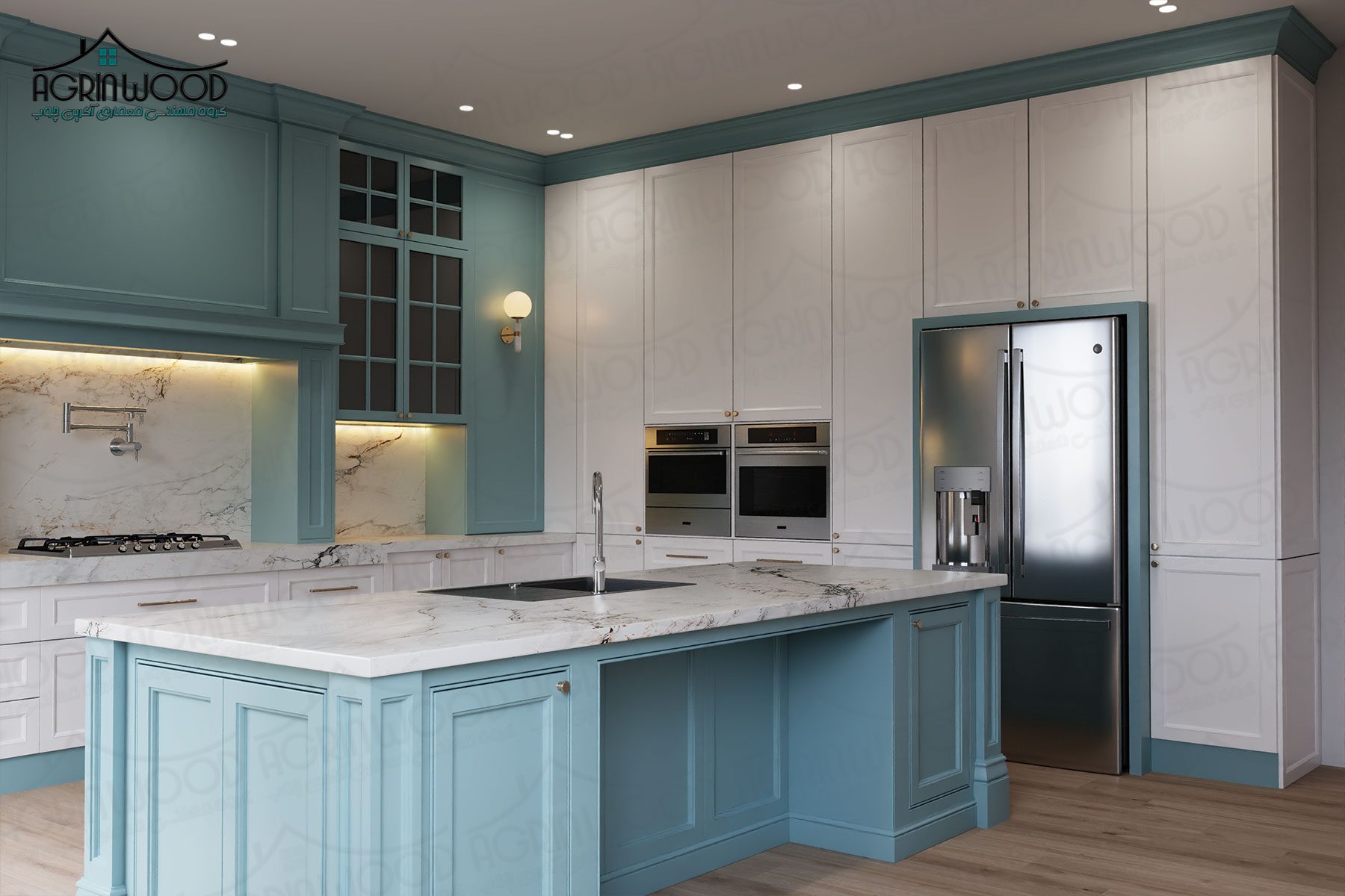 جدیدترین مدل کابینت نئوکلاسیک