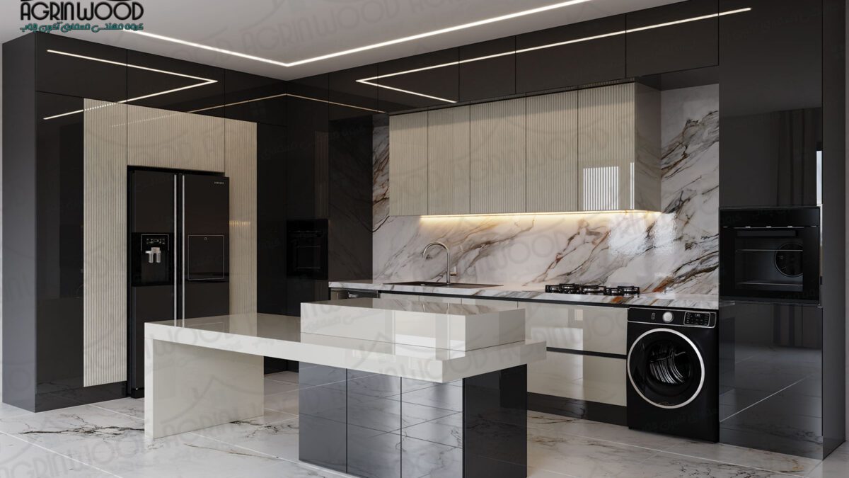 بهترین ترکیب رنگ کابینت مدرن