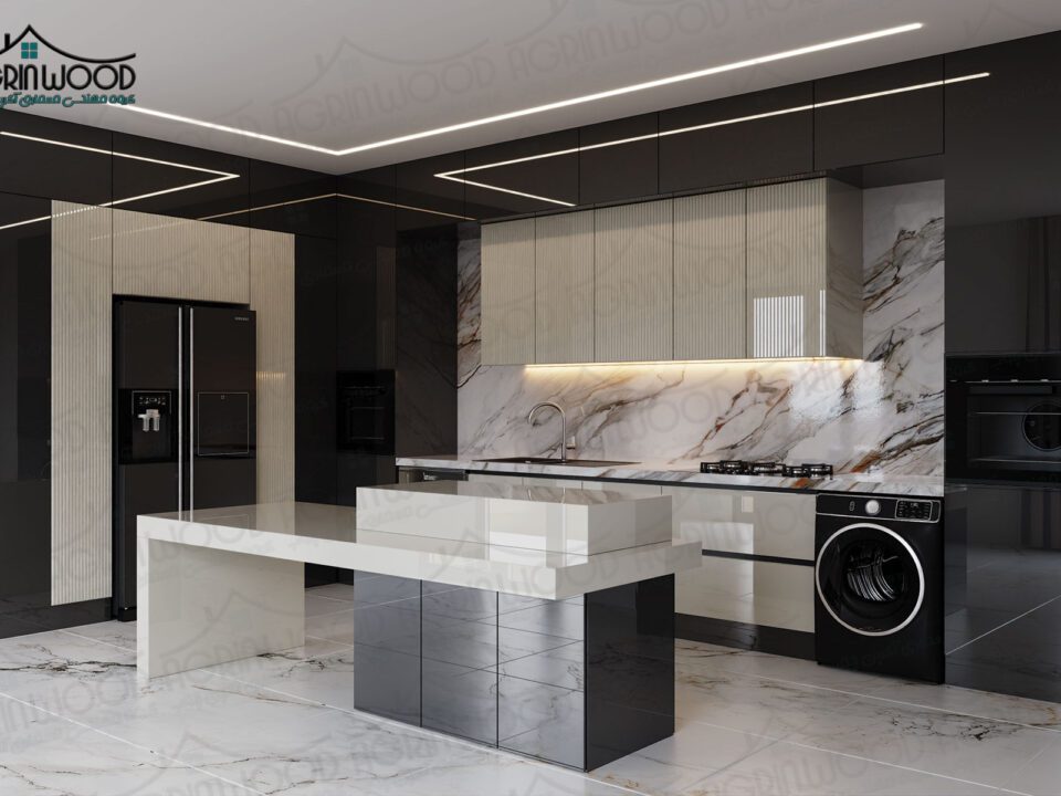 بهترین ترکیب رنگ کابینت مدرن