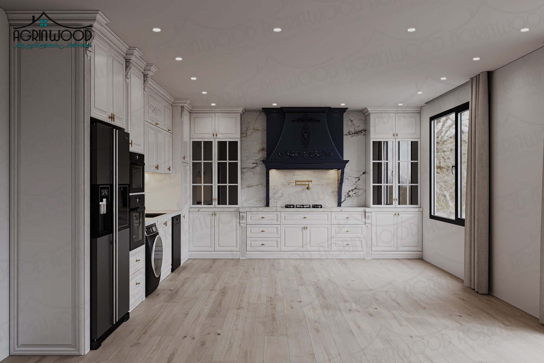 کابینت کلاسیک لاکچری