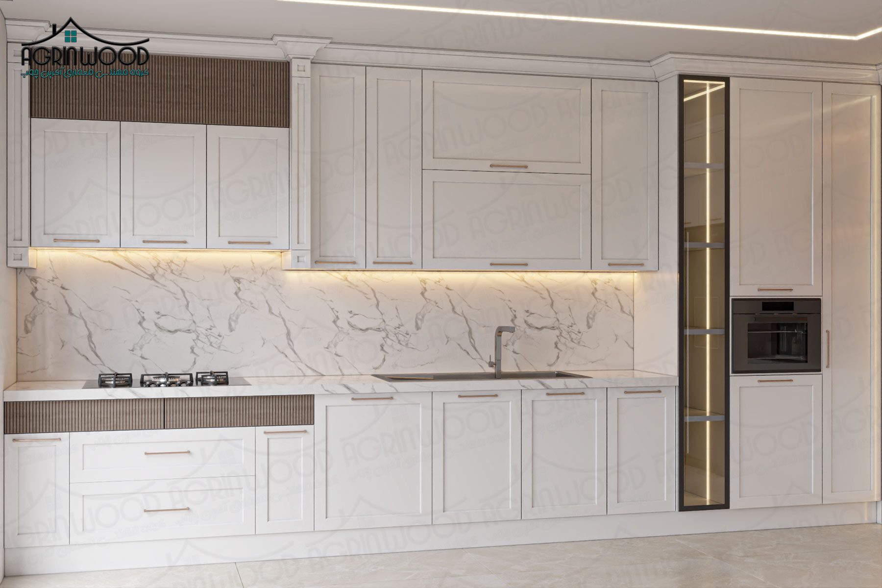 جدیدترین مدل کابینت نئوکلاسیک