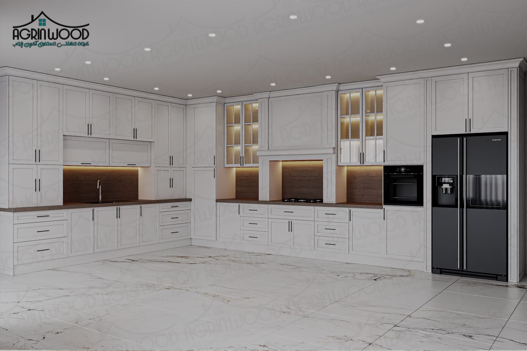 کابینت وکیوم سفید