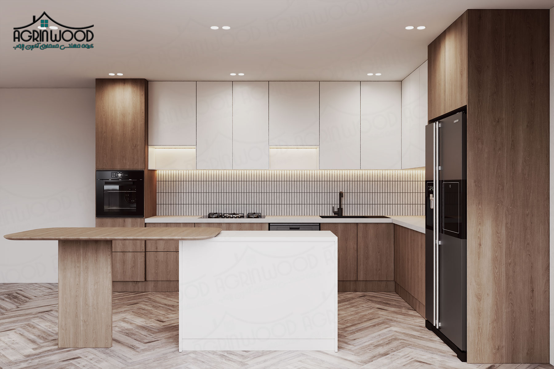 چیدمان جدید آشپزخانه ساده چیدمان جدید آشپزخانه ساده