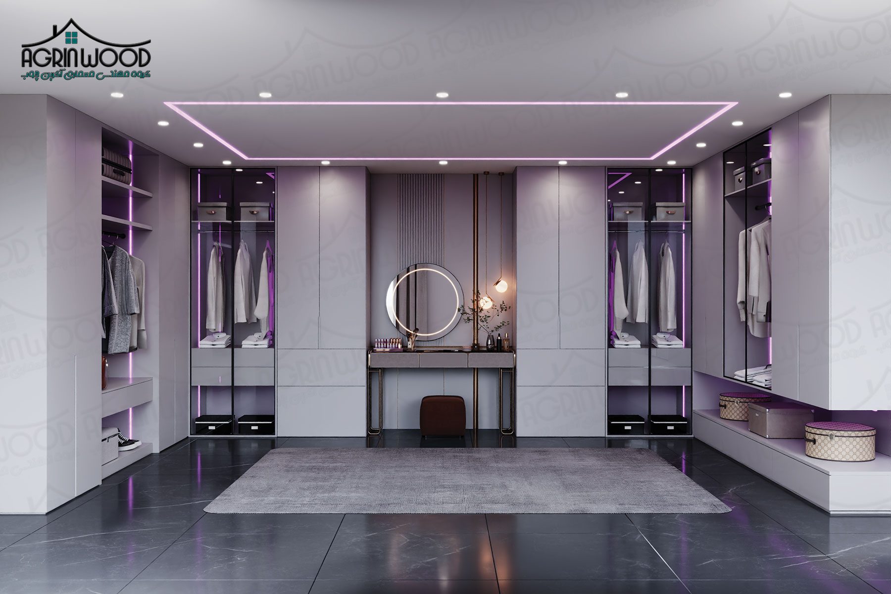 طراحی کمد دیواری جدید