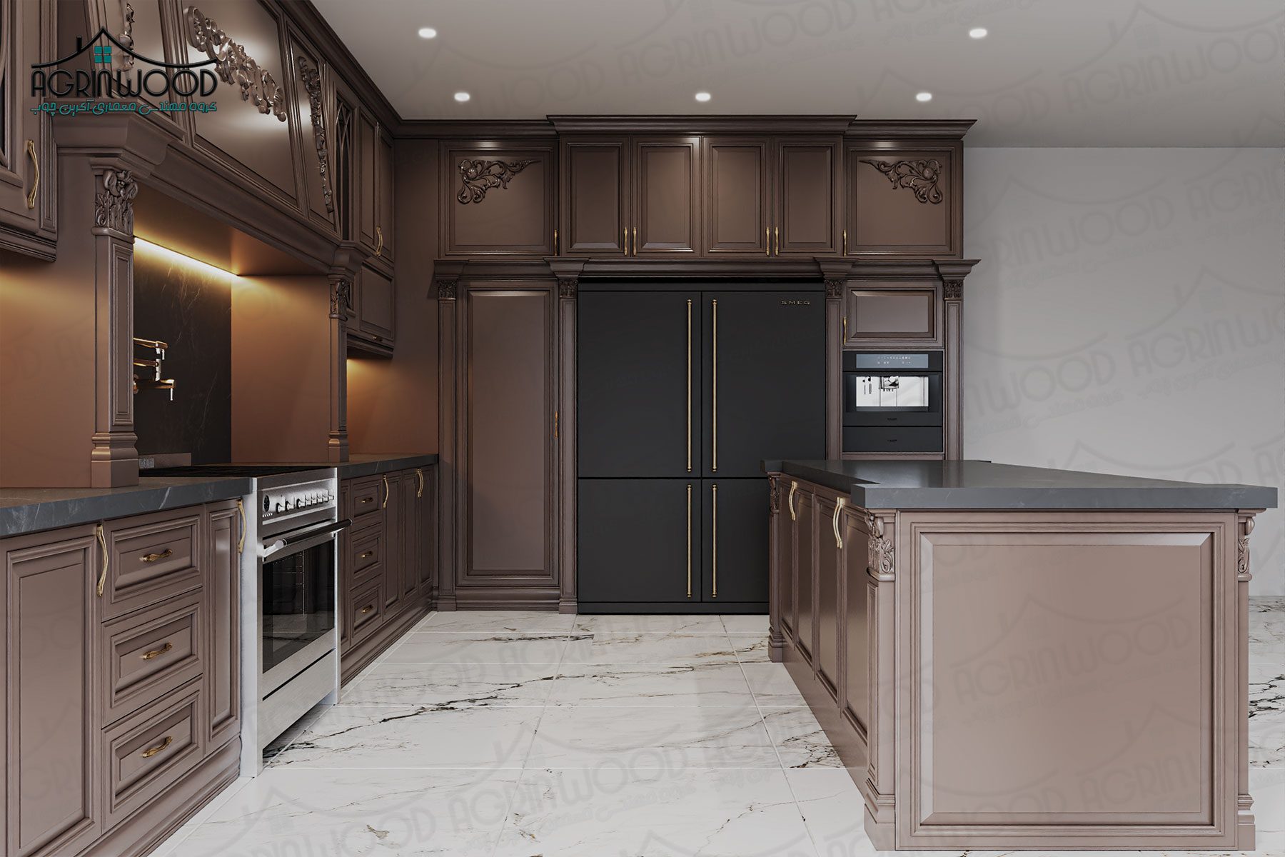 کابینت مینیمال بهتر است یا ممبران