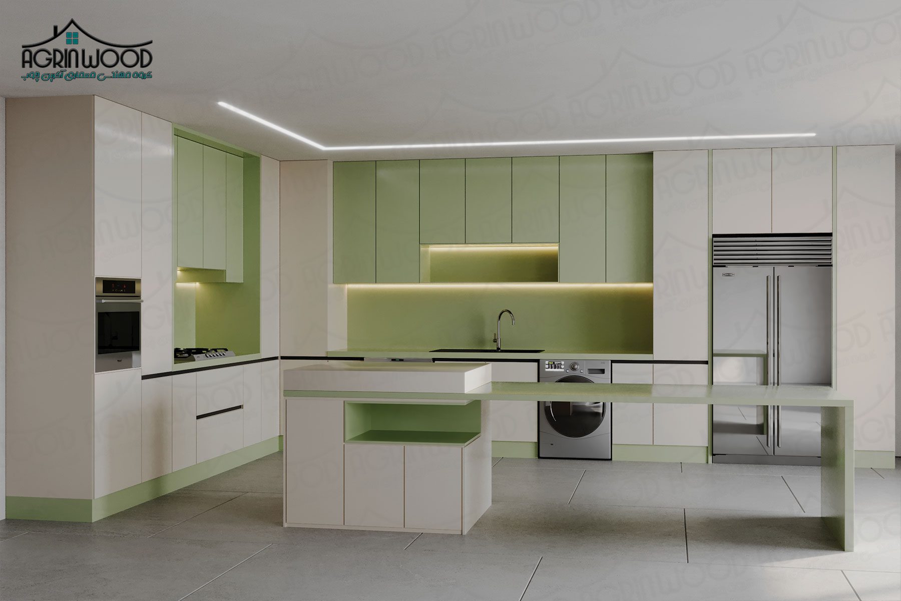 بهترین مدل کابینت ام دی اف