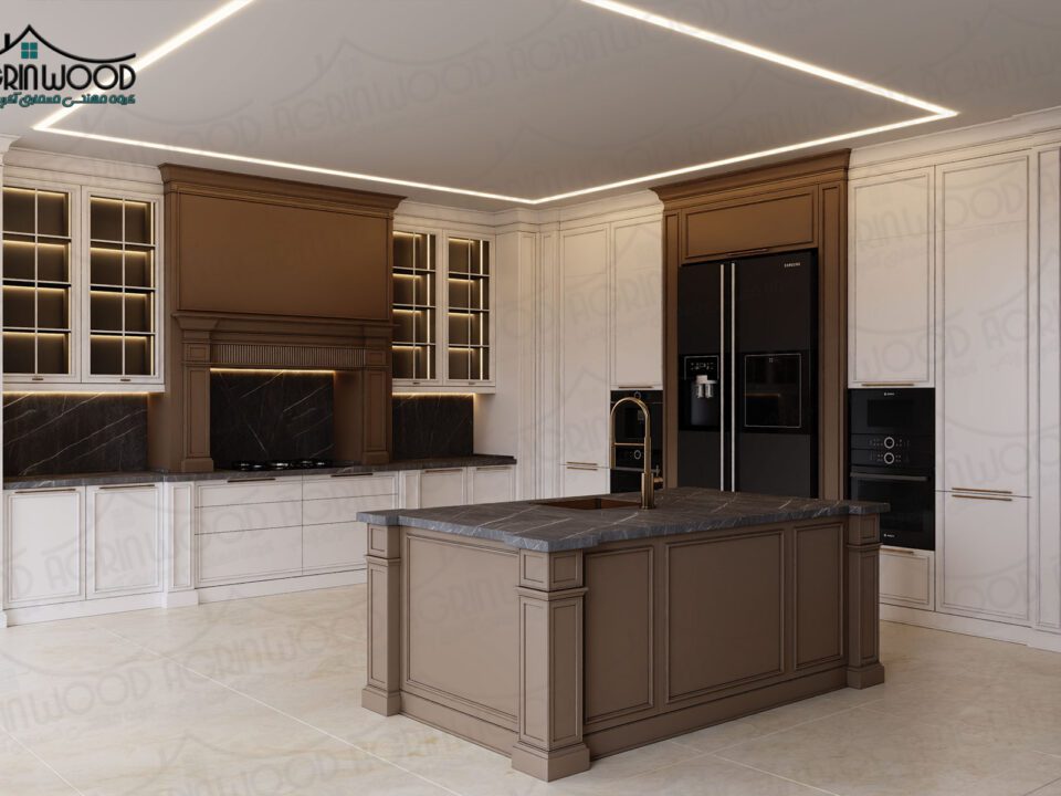 کابینت کلاسیک ساده
