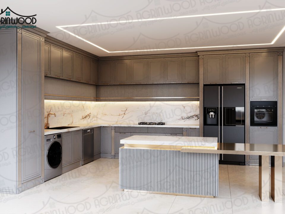 کابینت نئوکلاسیک ساده