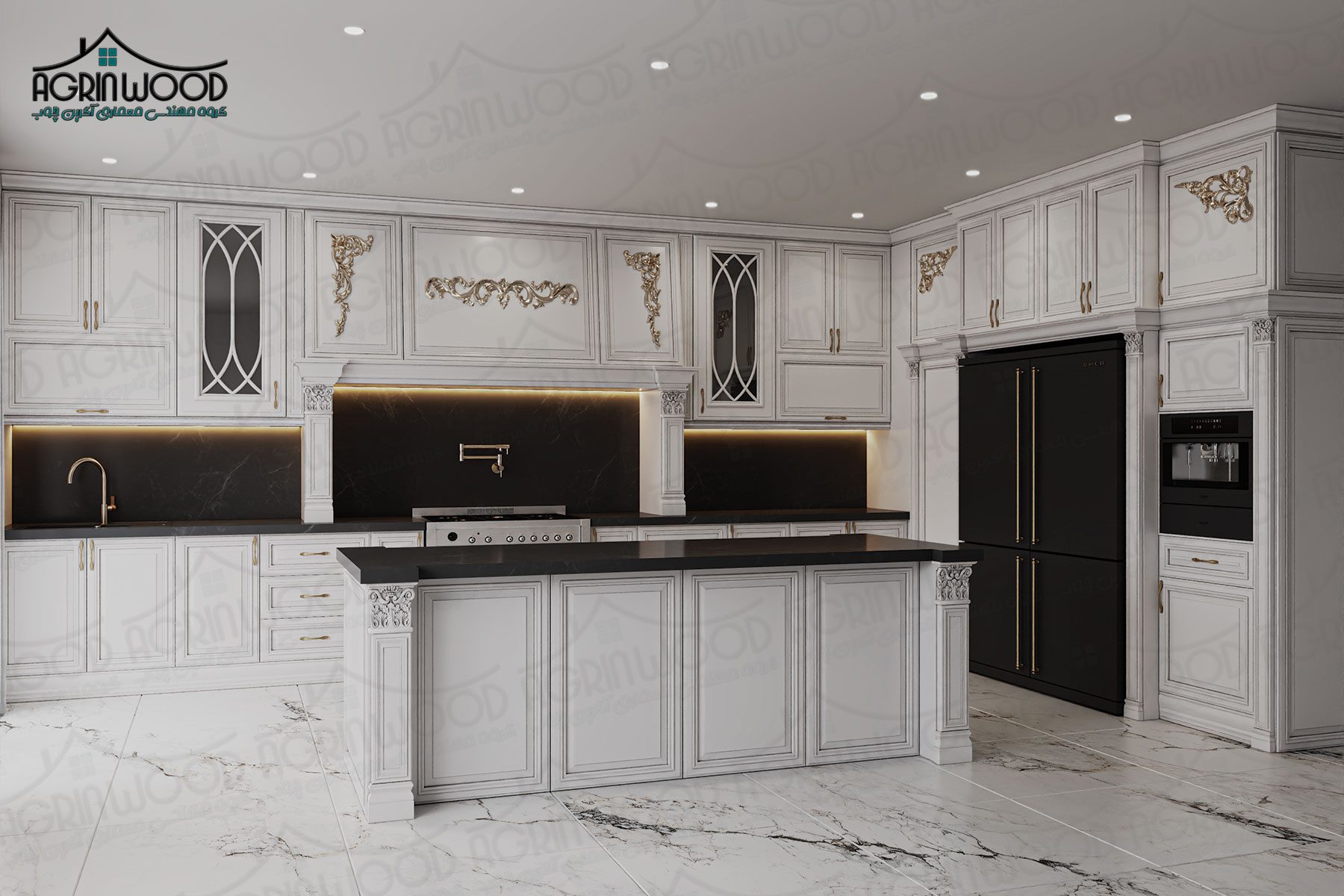 کابینت وکیوم سفید