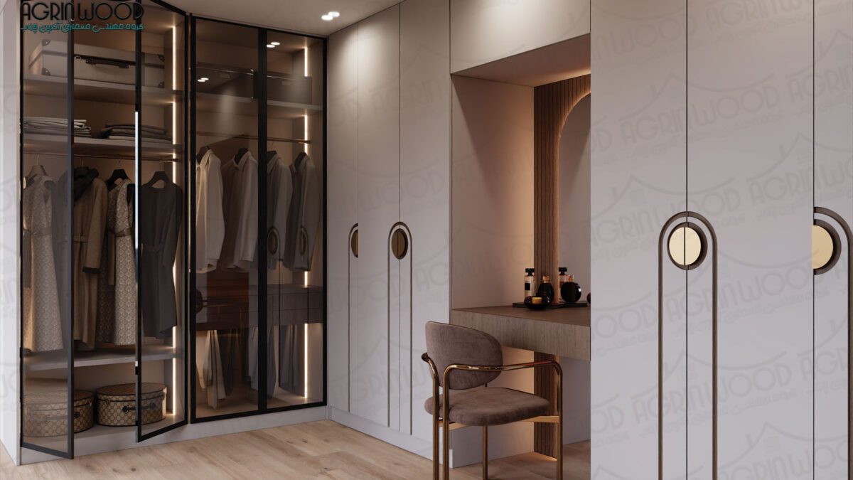 طراحی کمد دیواری جدید