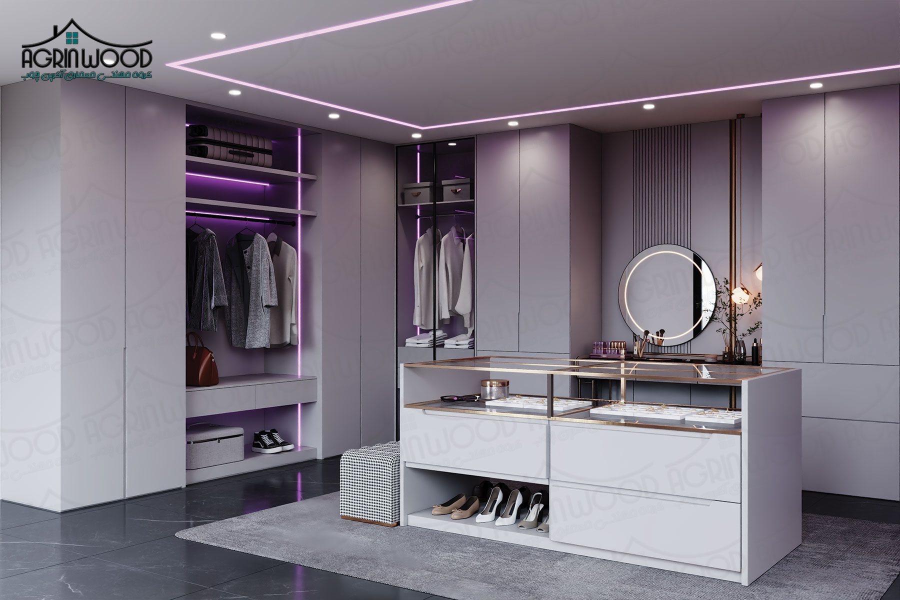 انواع کمد دیواری جدید مدرن انواع کمد دیواری جدید مدرن