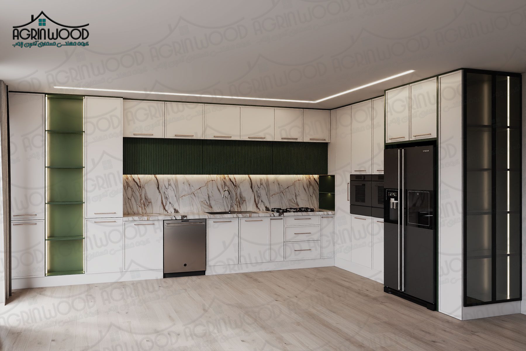 خرید کابینت نئوکلاسیک